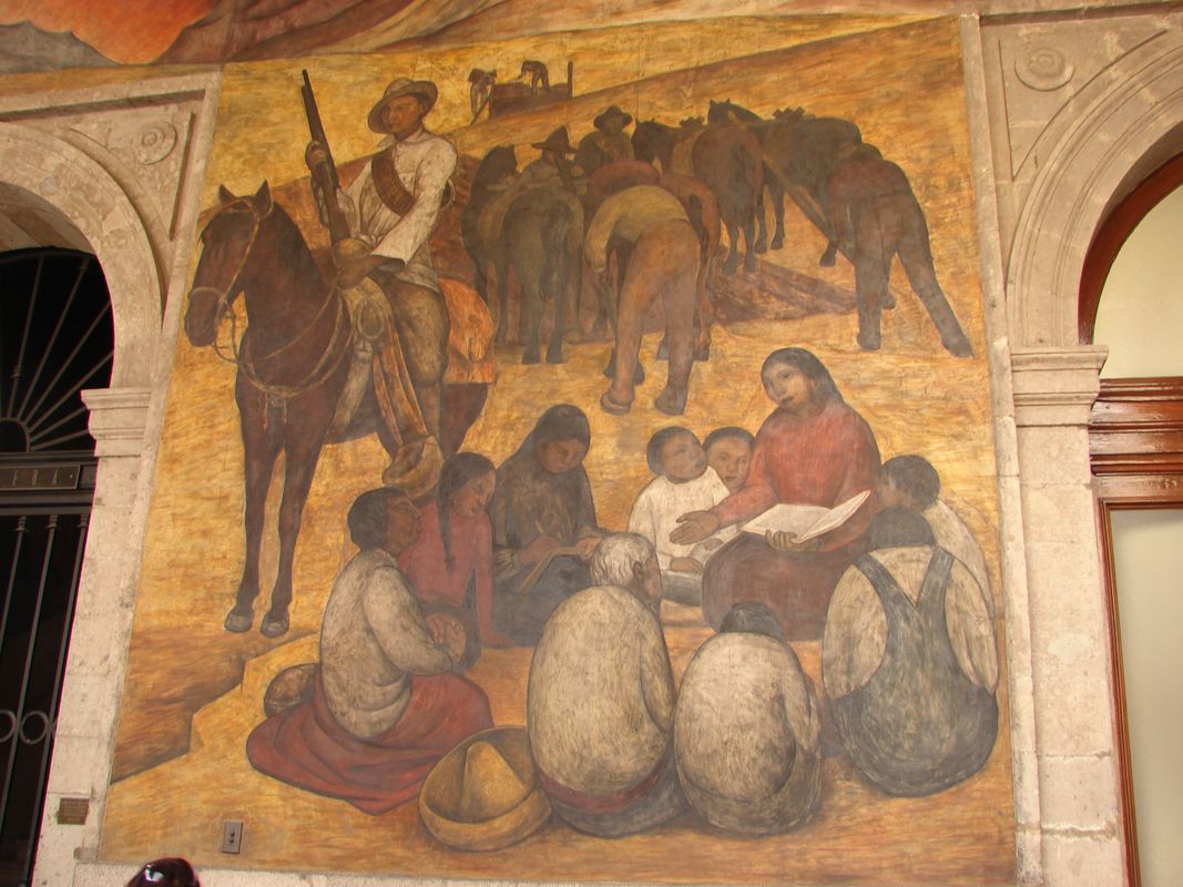 Diego Rivera, La maestra rural (1923)