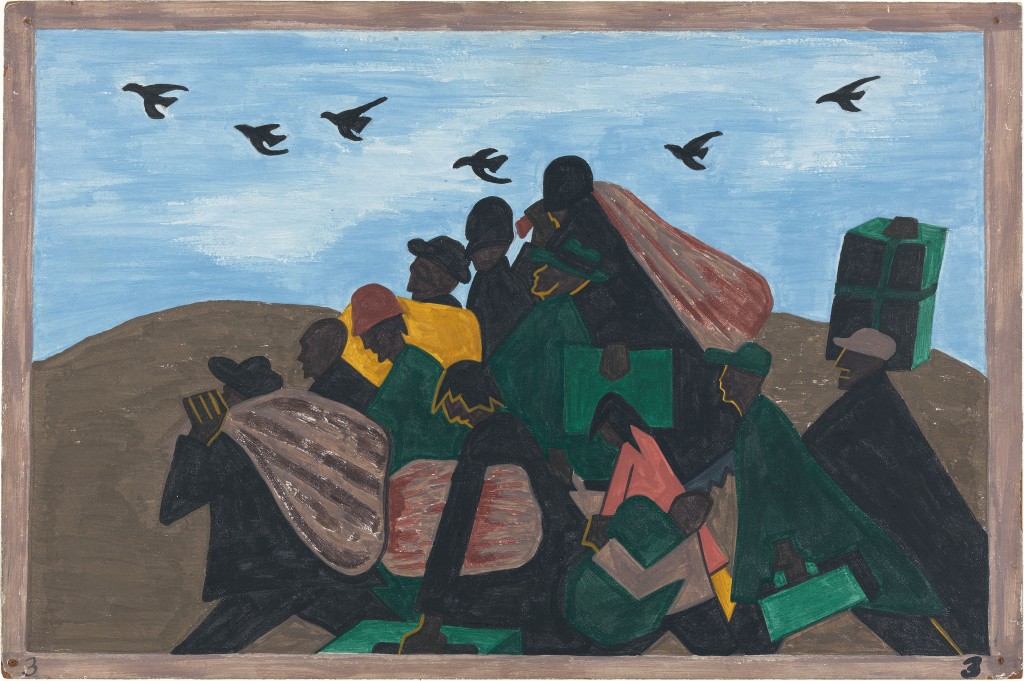 Jacob Lawrence, Serie Migrantes, 1940-41