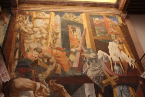 Detalle del mural, 1935 Foto: GGP
